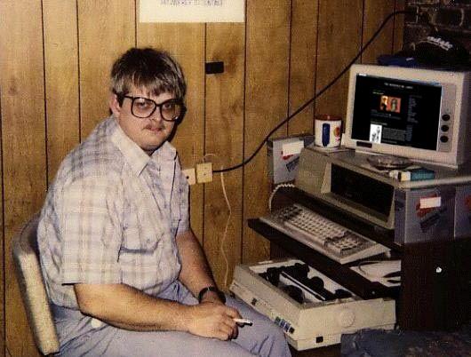 Old school computer geek